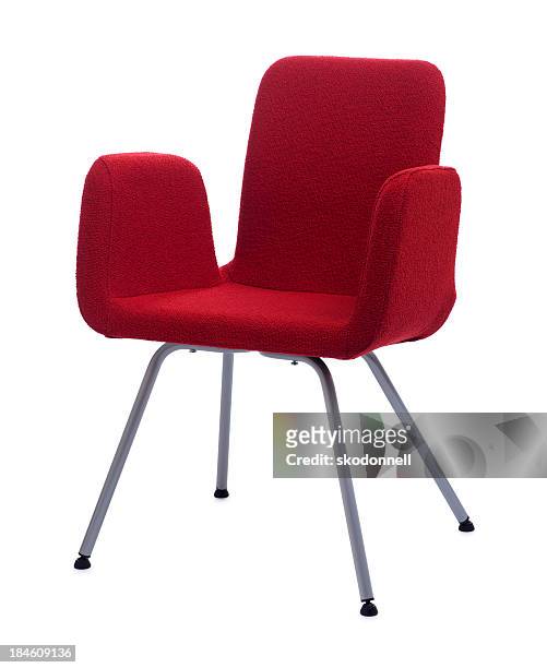 red chair - red chair stock pictures, royalty-free photos & images