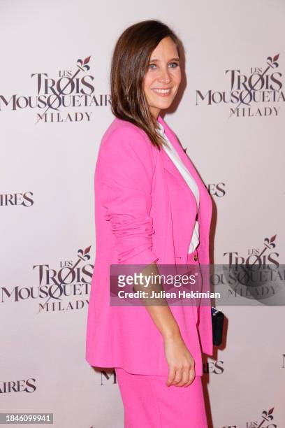 Actress Julie de Bona attends the "Les Trois Mousquetaires: Milady" The Three Musketeers: Milady Premiere at Cinema Le Grand Rex on December 10, 2023...