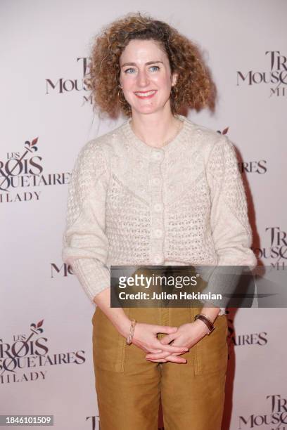 Actress Josephine de Meaux attends the "Les Trois Mousquetaires: Milady" The Three Musketeers: Milady Premiere at Cinema Le Grand Rex on December 10,...