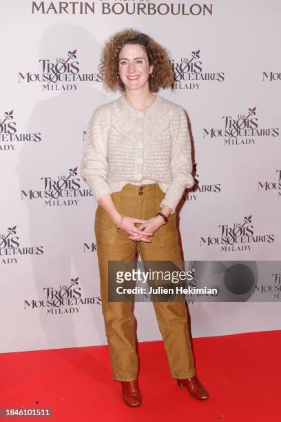 Actress Josephine de Meaux attends the "Les Trois Mousquetaires: Milady" The Three Musketeers: Milady Premiere at Cinema Le Grand Rex on December 10,...