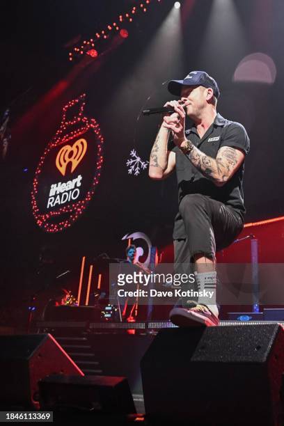 Ryan Tedder of OneRepublic performs onstage during iHeartRadio KISS108's Jingle Ball 2023 at TD Garden on December 10, 2023 in Boston, Massachusetts.