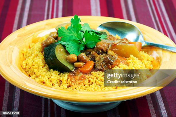 lamm-couscous - kuskus stock-fotos und bilder