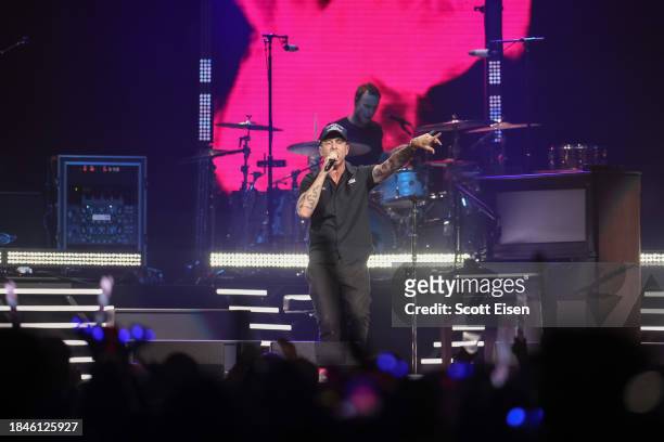Ryan Tedder, and Eddie Fisher of One Republic perform onstage during iHeartRadio KISS108's Jingle Ball 2023 at TD Garden on December 10, 2023 in...