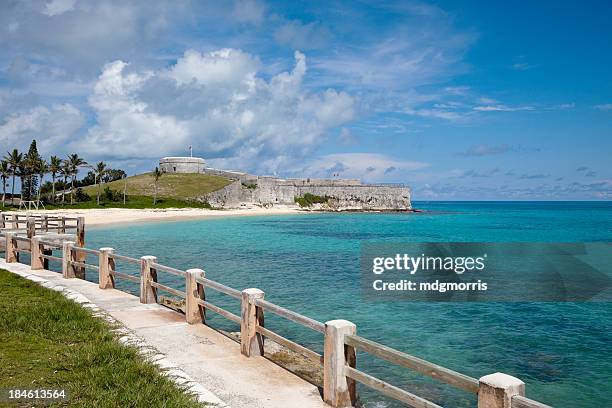 fort saint catherine - bermudas islas del atlántico fotografías e imágenes de stock