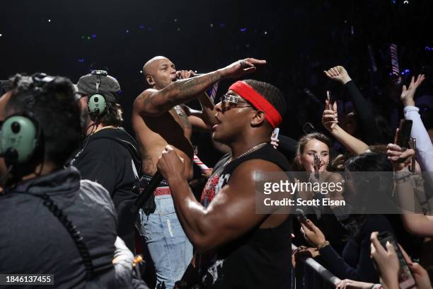 Flo Rida performs onstage during iHeartRadio KISS108's Jingle Ball 2023 at TD Garden on December 10, 2023 in Boston, Massachusetts.