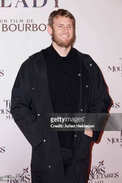 Matthias Quiviger aka Ragnar Le Breton attends the "Les Trois Mousquetaires: Milady" The Three Musketeers: Milady Premiere at Cinema Le Grand Rex on...