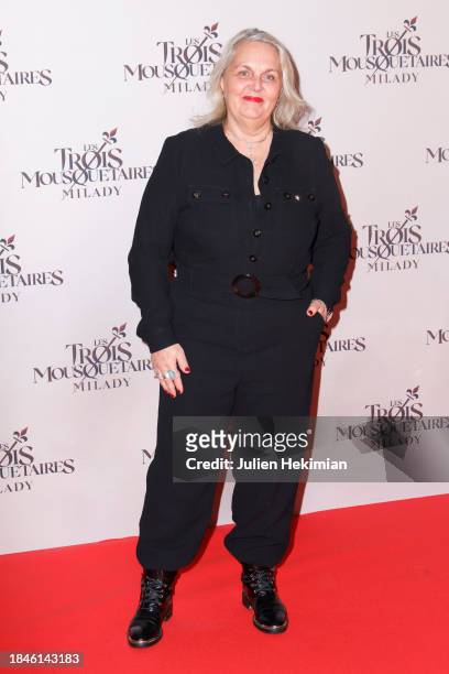 Valérie Damidot attends the "Les Trois Mousquetaires : Milady" The Three Musketeers: Milady Premiere at Cinema Le Grand Rex on December 10, 2023 in...
