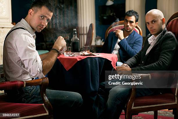 poker players - clubs playing card stock pictures, royalty-free photos & images