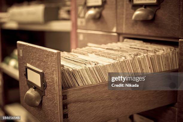 archive - data collection stockfoto's en -beelden