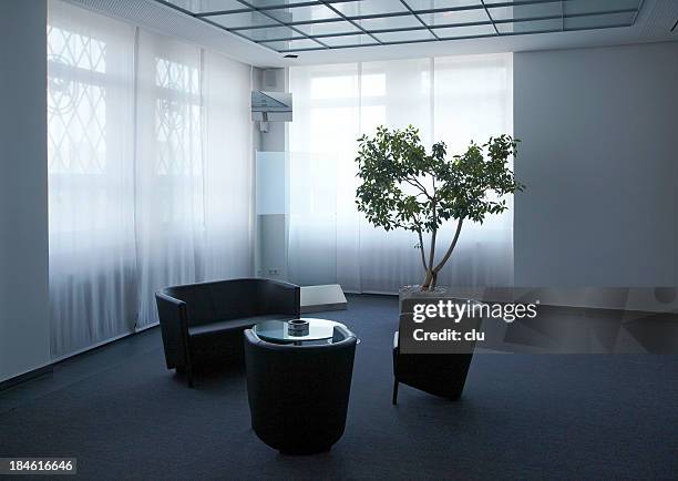 lobby of office building - teppichboden stock pictures, royalty-free photos & images