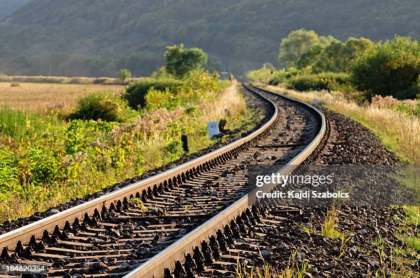 railroad - railroad track stock pictures, royalty-free photos & images