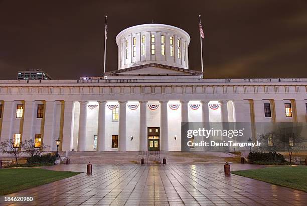 ohio state capitol - ohio statehouse foto e immagini stock