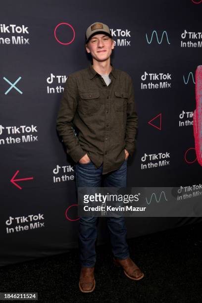 Sam Barber attends TikTok In The Mix at Sloan Park on December 10, 2023 in Mesa, Arizona.