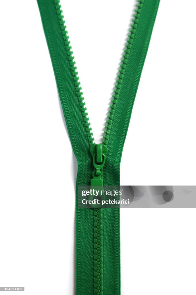 Green Zipper