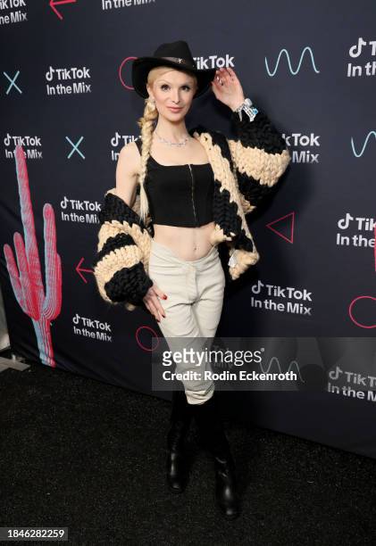 Dylan Mulvaney attends TikTok In The Mix at Sloan Park on December 10, 2023 in Mesa, Arizona.