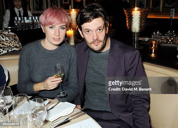 Jamie Reynolds arrives at the London EDITION and NOWNESS dinner to celebrate ON COLLABORATION on October 14, 2013 in London, England.