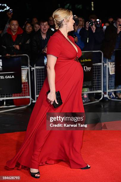 Kate Winslet attends the Mayfair Gala European Premiere of "Labor Day" during the 57th BFI London Film Festival at Odeon Leicester Square on October...