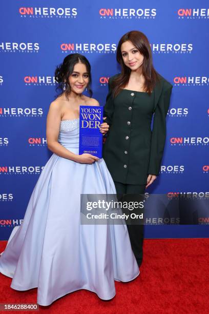 Hero Emily Bhatnager and Josie Totah attend the 17th Annual CNN Heroes: An All-Star Tribute at The American Museum of Natural History on December 10,...