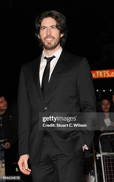 Jason Reitman attends the Mayfair Gala European Premiere of "Labor Day" during the 57th BFI London Film Festival at Odeon Leicester Square on October...