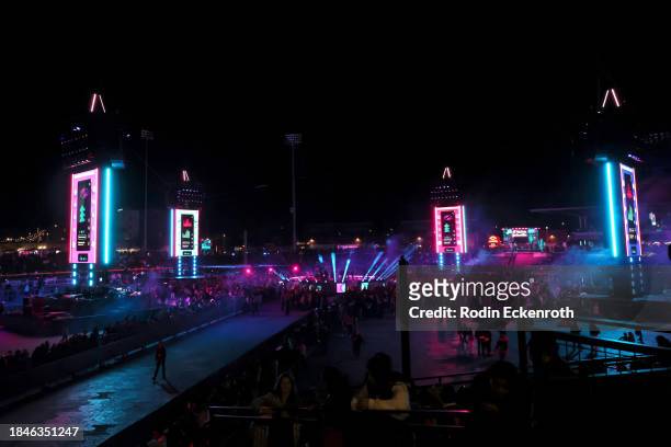 Concert-goers attend TikTok In The Mix at Sloan Park on December 10, 2023 in Mesa, Arizona.