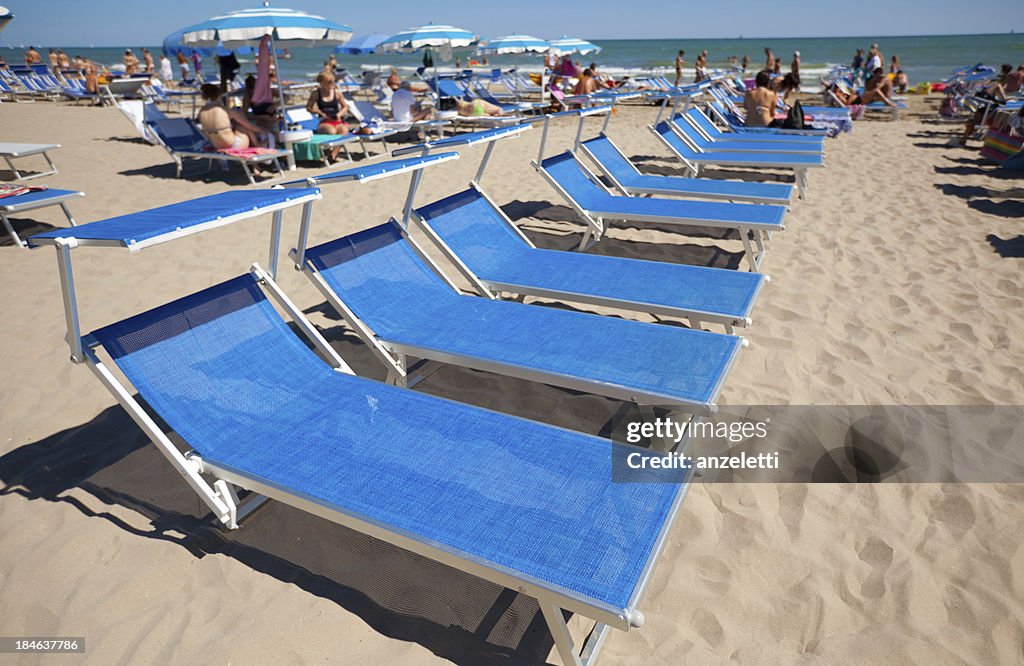 Beach of Riccione