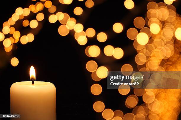 candle - candle of hope stockfoto's en -beelden