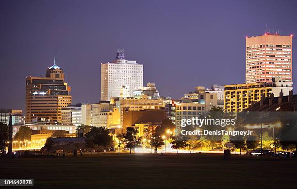 downtown memphis - memphis tennessee stock pictures, royalty-free photos & images