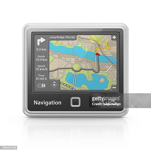 la navigazione - global positioning system foto e immagini stock
