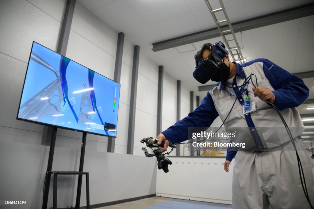 Media Tour of Subaru Motor Plant
