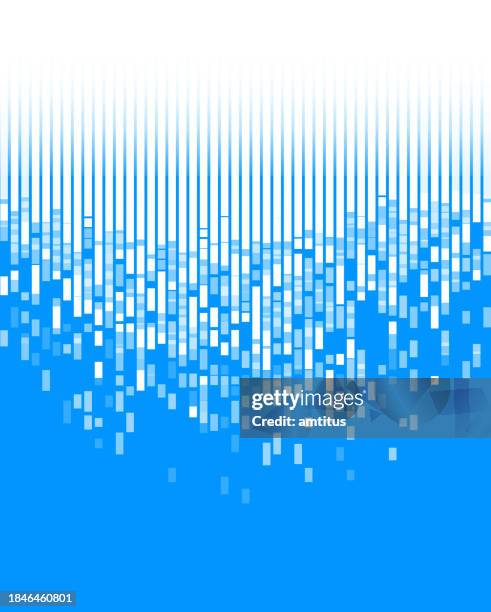 digital rain - sharing digital information stock illustrations