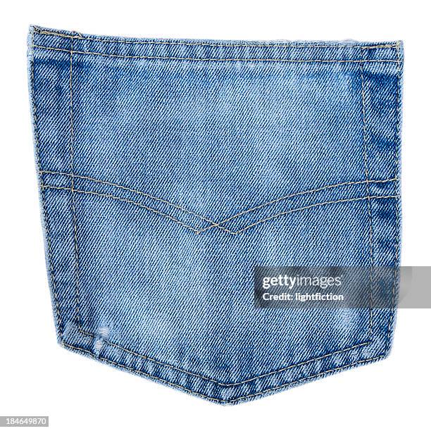 allgemeiner jeans tasche - cropped trousers stock-fotos und bilder