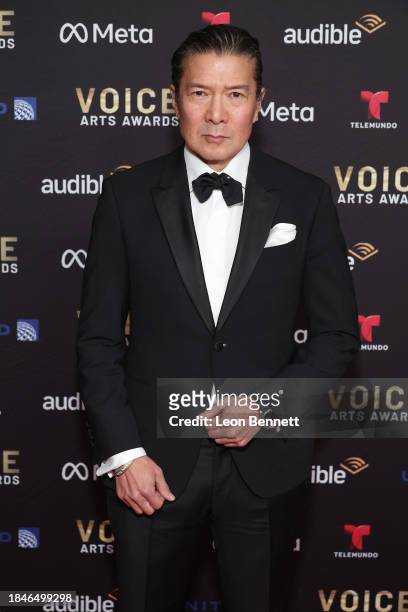 Tohoru Masamune attends 10th Annual Society of Voice Arts and Sciences Voice Awards Gala at The Beverly Hilton on December 10, 2023 in Beverly Hills,...