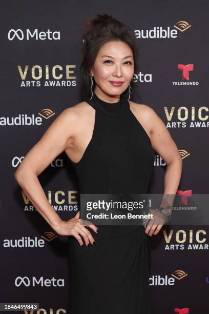 Alexandra Chun attends 10th Annual Society of Voice Arts and Sciences Voice Awards Gala at The Beverly Hilton on December 10, 2023 in Beverly Hills,...