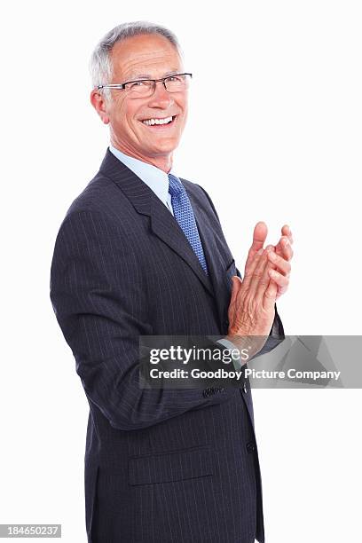 job well done - clapping hands white background stock pictures, royalty-free photos & images