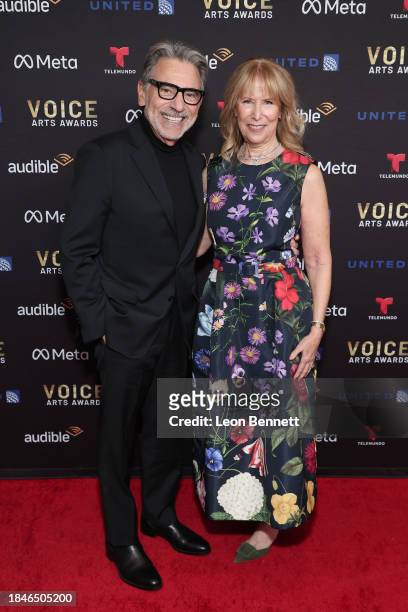 Joe Cipriano and Ann Cipriano attend 10th Annual Society of Voice Arts and Sciences Voice Awards Gala at The Beverly Hilton on December 10, 2023 in...