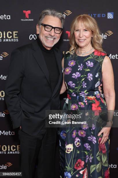 Joe Cipriano and Ann Cipriano attend 10th Annual Society of Voice Arts and Sciences Voice Awards Gala at The Beverly Hilton on December 10, 2023 in...