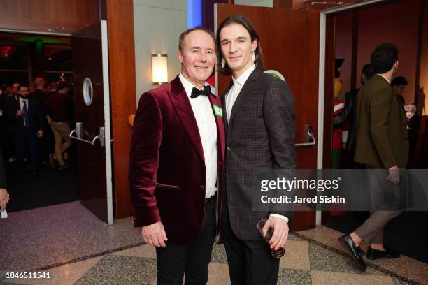 Jay Coleman and Roger Pittsinger attend The Toys Party NYC 2023 at Pier 60 on December 10, 2023 in New York City.