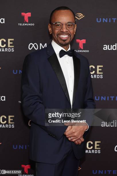 Rudy Gaskins attends 10th Annual Society of Voice Arts and Sciences Voice Awards Gala at The Beverly Hilton on December 10, 2023 in Beverly Hills,...