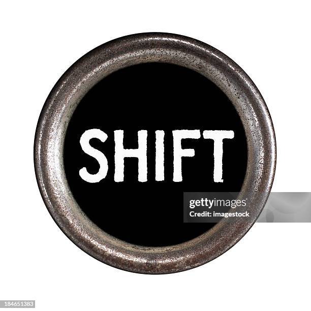 typewriter key - shift key stock pictures, royalty-free photos & images