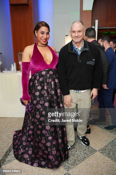 Iman Le Caire and Jim Gerbig attend The Toys Party NYC 2023 at Pier 60 on December 10, 2023 in New York City.
