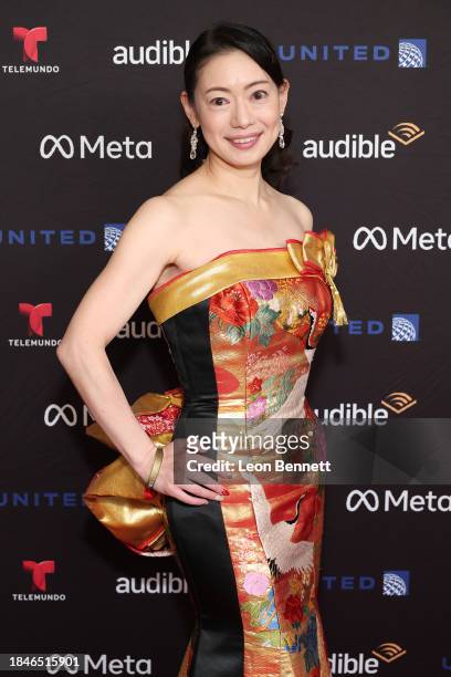 Yukiko Fujimura attends 10th Annual Society of Voice Arts and Sciences Voice Awards Gala at The Beverly Hilton on December 10, 2023 in Beverly Hills,...