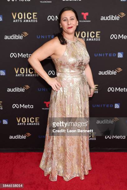 Kat Jackson attends 10th Annual Society of Voice Arts and Sciences Voice Awards Gala at The Beverly Hilton on December 10, 2023 in Beverly Hills,...