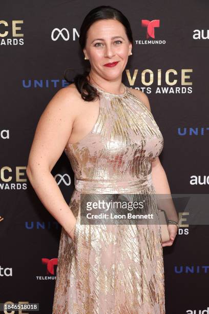Kat Jackson attends 10th Annual Society of Voice Arts and Sciences Voice Awards Gala at The Beverly Hilton on December 10, 2023 in Beverly Hills,...