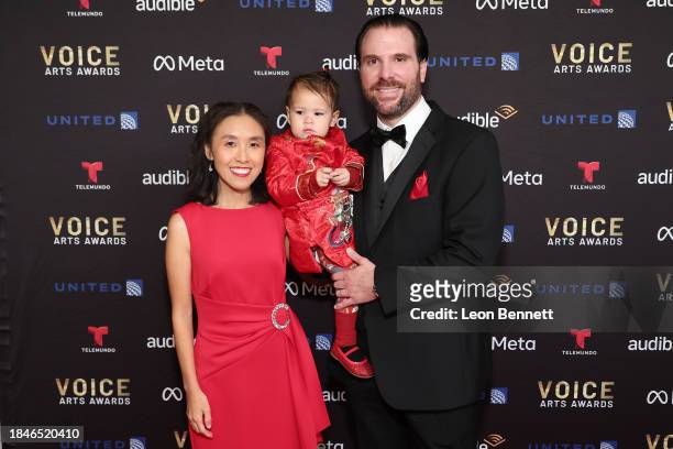 Diane Pang and Danny Burnside attend 10th Annual Society of Voice Arts and Sciences Voice Awards Gala at The Beverly Hilton on December 10, 2023 in...