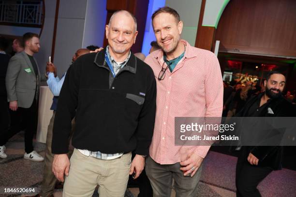 Jim Gerbig and Jeff Barns attend The Toys Party NYC 2023 at Pier 60 on December 10, 2023 in New York City.
