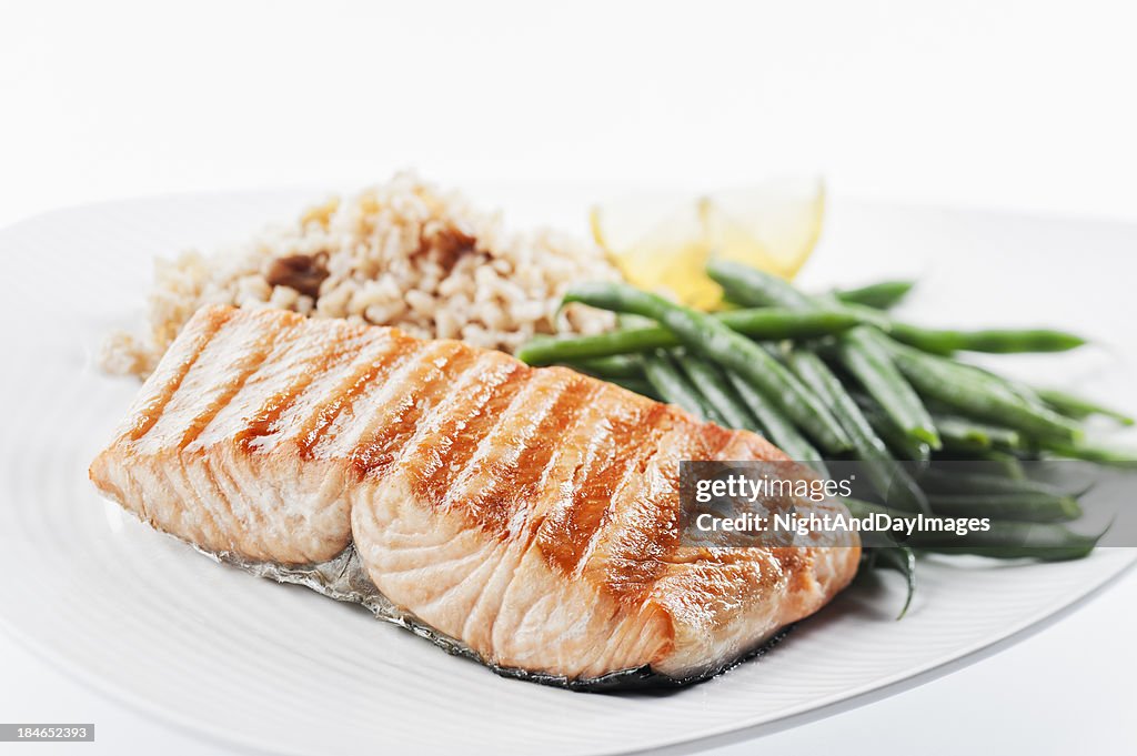 Healthy Salmon Dinner