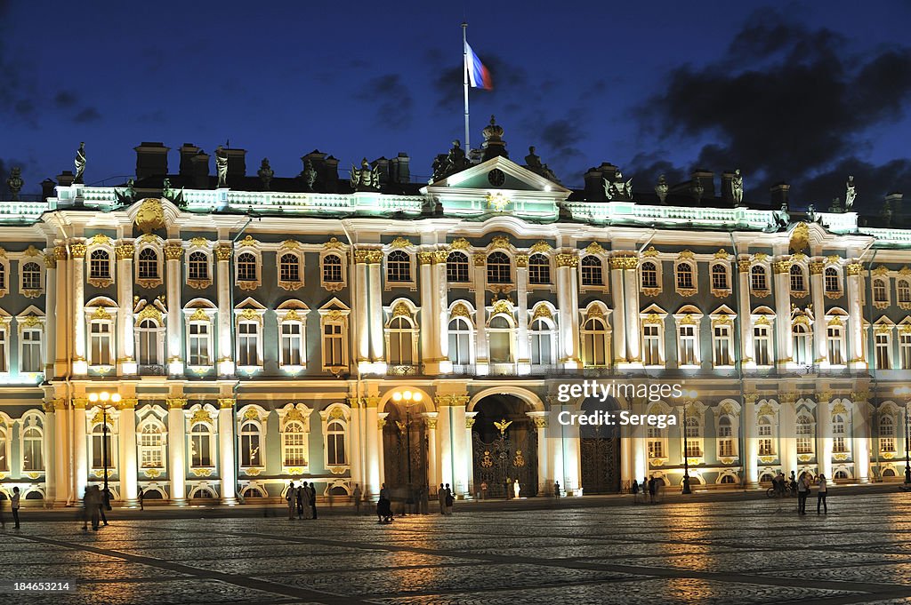 Winter Palace at Night