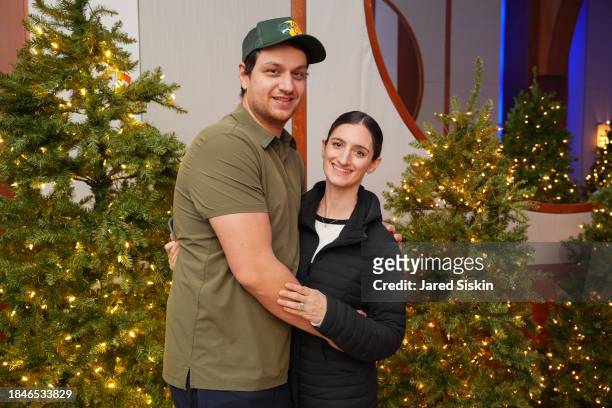 Steven Ballinger, and Marissa Ballinger attend The Toys Party NYC 2023 at Pier 60 on December 10, 2023 in New York City.