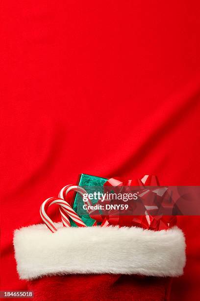 christmas stocking - stockings stock pictures, royalty-free photos & images