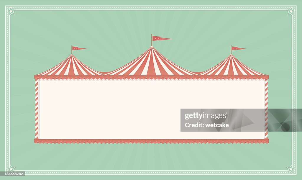 Cartel Vintage de circo